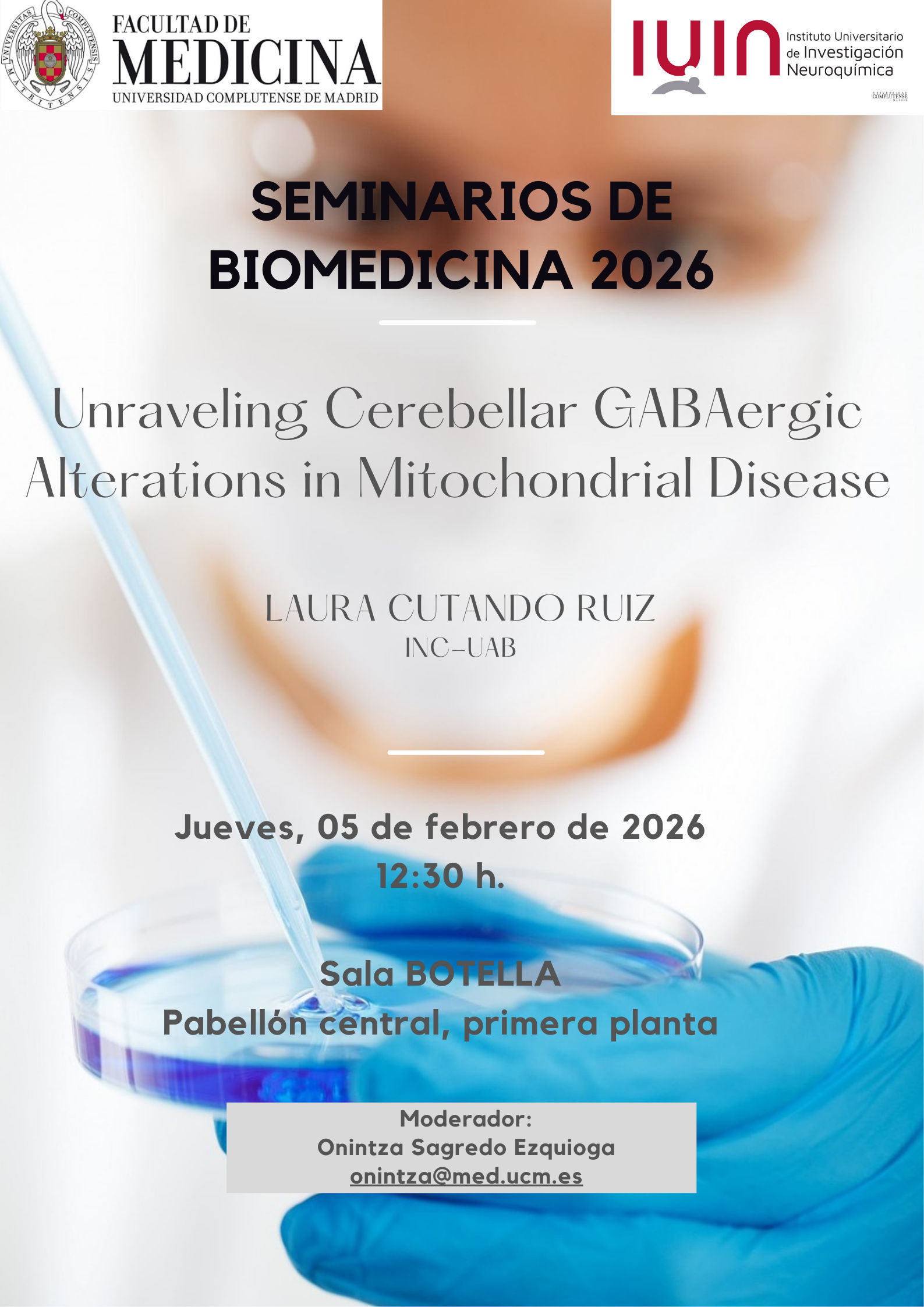Seminario de Biomedicina- 5 de febrero 2026
